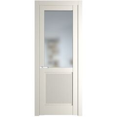 Межкомнатная дверь эмаль Profil Doors 2.2.2PM перламутр белый остеклённая