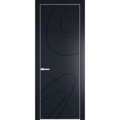 Межкомнатная дверь эмаль Profil Doors 5PE нэви блу глухая