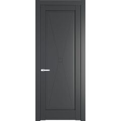 Межкомнатная дверь эмаль Profil Doors 1.1.1PM графит глухая