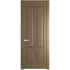 Межкомнатная дверь эмаль Profil Doors 4.8.1PD перламутр золото глухая