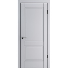 Межкомнатная дверь экошпон ДП 78 silver gray