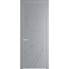 Межкомнатная дверь эмаль Profil Doors 5PE смоки глухая