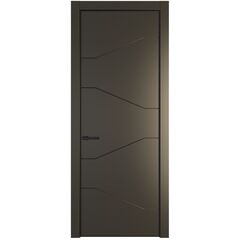 Межкомнатная дверь эмаль Profil Doors 2PA перламутр бронза глухая