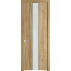 Межкомнатная дверь Profil Doors 1.9N дуб карамель остеклённая