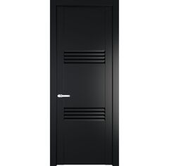 Межкомнатная дверь эмаль Profil Doors 1.3P блэк глухая