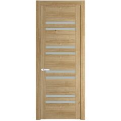 Межкомнатная дверь Profil Doors 1.6N дуб карамель остеклённая