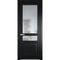 Межкомнатная дверь эмаль Profil Doors 1.5.4PD блэк остеклённая