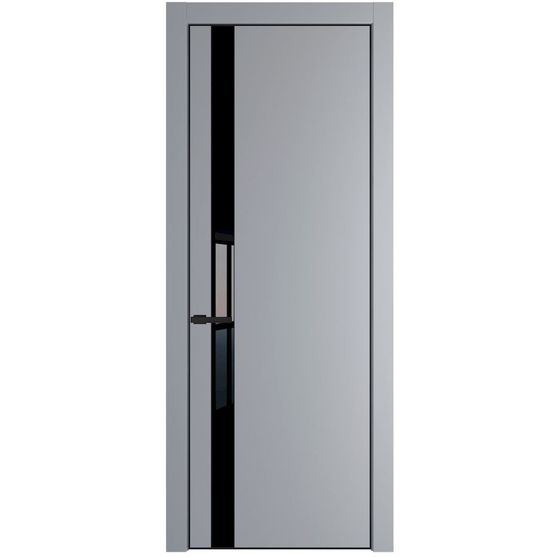 Profil Doors 18PA смоки профиль чёрный матовый стекло чёрный лак
