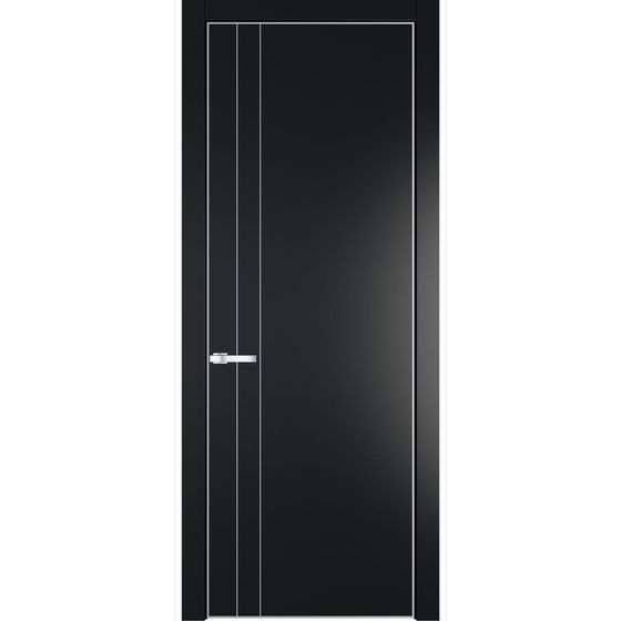 Profil Doors 12PA блэк профиль серебро