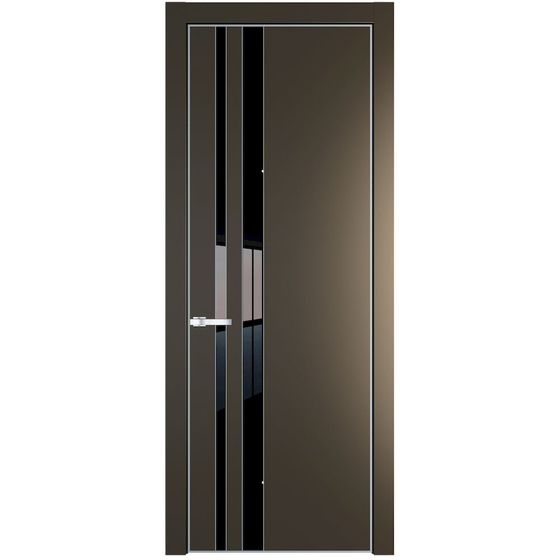 Profil Doors 20PA перламутр бронза профиль серебро стекло чёрный лак