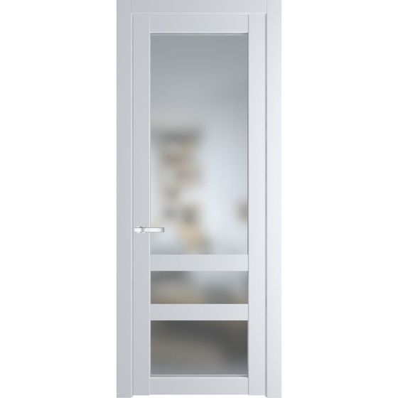Межкомнатная дверь эмаль Profil Doors 2.5.2PD вайт остеклённая