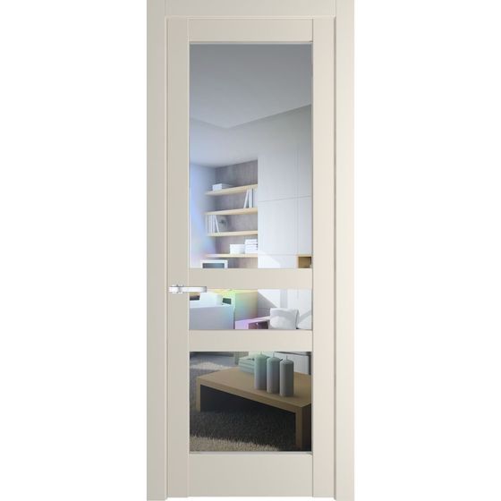 Межкомнатная дверь эмаль Profil Doors 4.5.2PD кремовая магнолия остеклённая