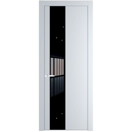 Profil Doors 19PA вайт профиль серебро стекло чёрный лак