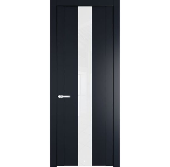 Межкомнатная дверь эмаль Profil Doors 1.9P нэви блу стекло лак классик