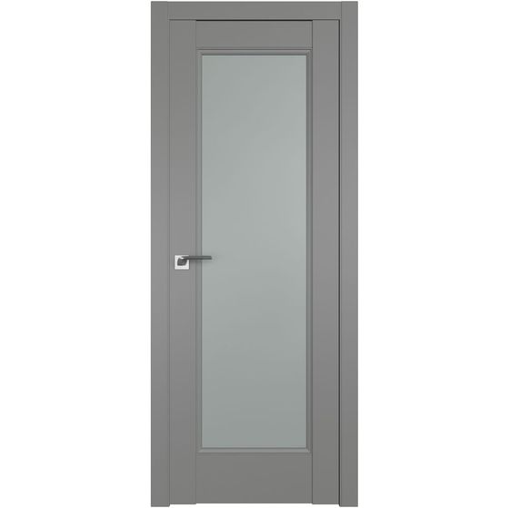 Фото межкомнатной двери unilack Profil Doors 92U грей стекло матовое
