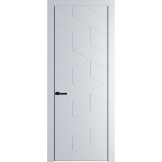 Profil Doors 9PA вайт профиль чёрный матовый