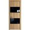 Profil Doors 22NA дуб карамель стекло чёрный лак