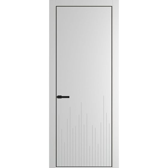 Profil Doors 7PA крем вайт профиль чёрный матовый