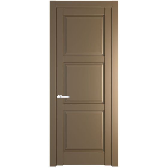 Межкомнатная дверь эмаль Profil Doors 4.6.1PD перламутр золото глухая
