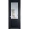 Межкомнатная дверь эмаль Profil Doors 4.2.2PD нэви блу остеклённая