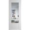 Межкомнатная дверь эмаль Profil Doors 2.5.4PD крем вайт остеклённая