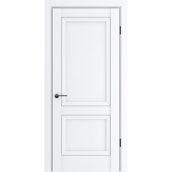 Межкомнатная дверь экошпон ДП 61 white perl