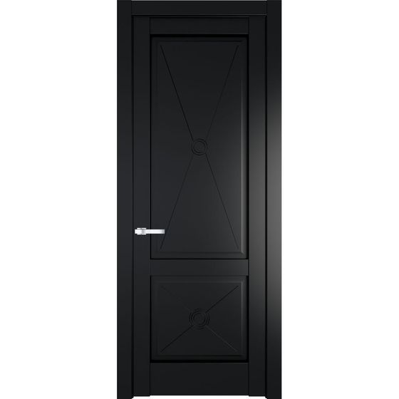 Межкомнатная дверь эмаль Profil Doors 1.2.1PM блэк глухая