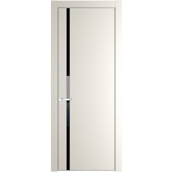 Profil Doors 21PA перламутр белый профиль серебро стекло чёрный лак