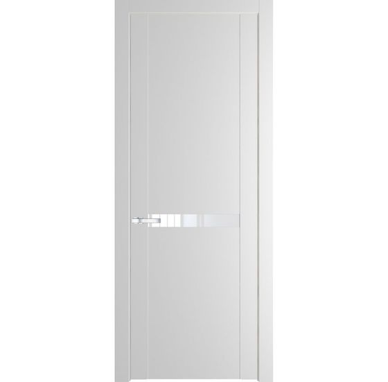 Межкомнатная дверь эмаль Profil Doors 1.4P крем вайт стекло лак классик
