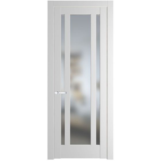 Межкомнатная дверь эмаль Profil Doors 3.5.2PM крем вайт остеклённая