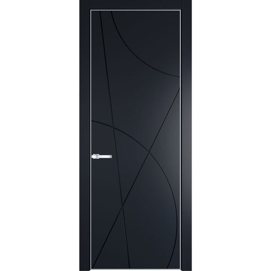 Profil Doors 4PA нэви блу профиль серебро