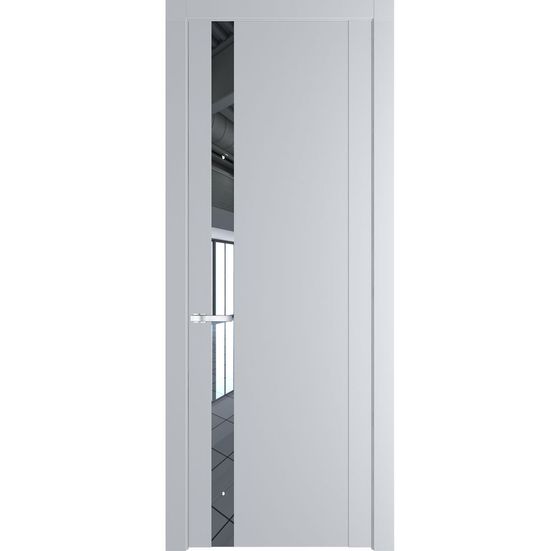 Межкомнатная дверь эмаль Profil Doors 1.2P лайт грей зеркало