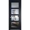 Межкомнатная дверь эмаль Profil Doors 4.4.2PD нэви блу остеклённая