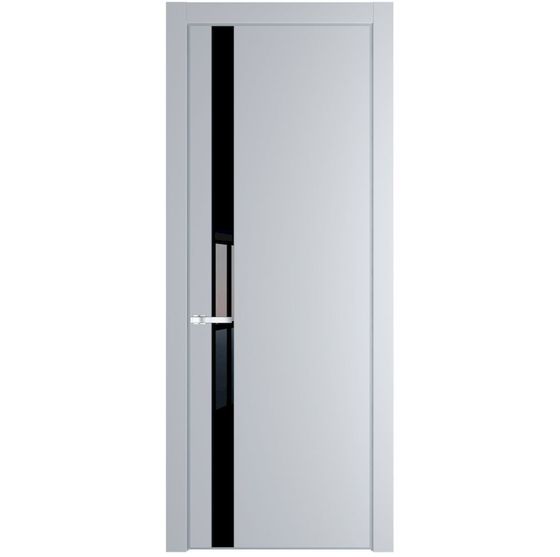 Profil Doors 18PA лайт грей профиль серебро стекло чёрный лак