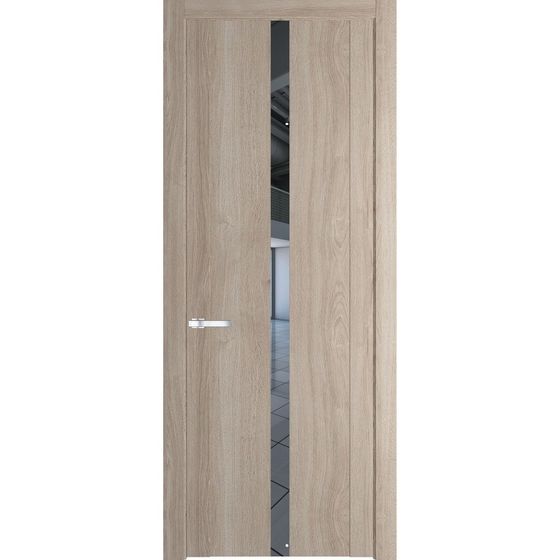 Межкомнатная дверь Profil Doors 1.8N дуб сонома зеркало