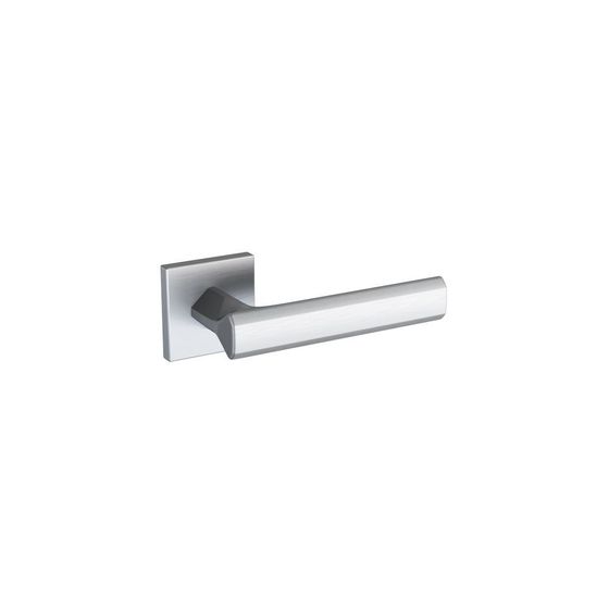 Дверная ручка Comit Profil Doors Pent на розетке RO54 хром матовый