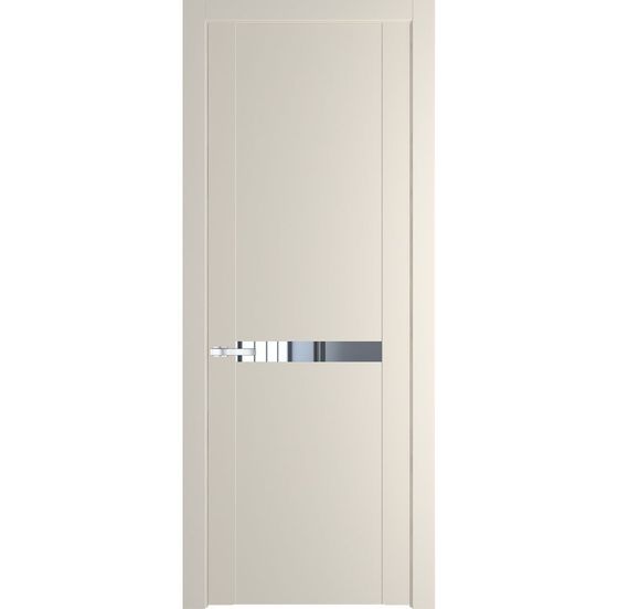 Межкомнатная дверь эмаль Profil Doors 1.4P кремовая магнолия зеркало