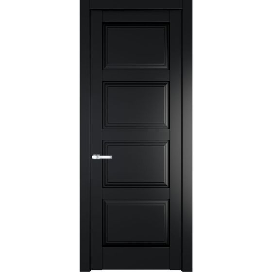 Межкомнатная дверь эмаль Profil Doors 4.4.1PD блэк глухая
