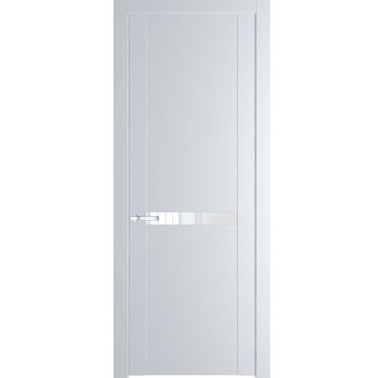 Межкомнатная дверь эмаль Profil Doors 1.4P вайт стекло лак классик