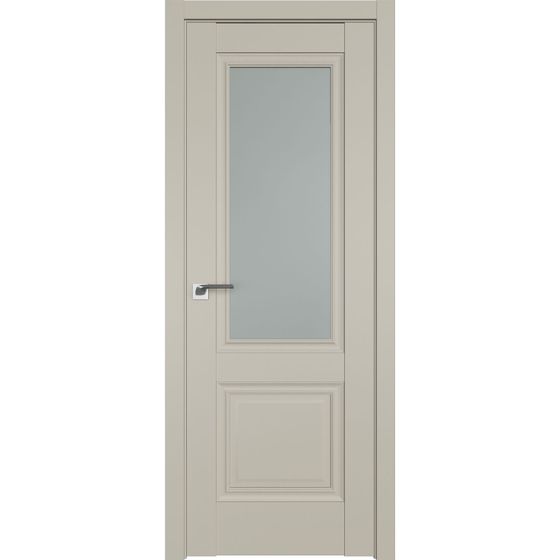 Фото межкомнатной двери unilack Profil Doors 2.37U шеллгрей стекло матовое