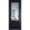 Межкомнатная дверь эмаль Profil Doors 3.2.2PD нэви блу остеклённая