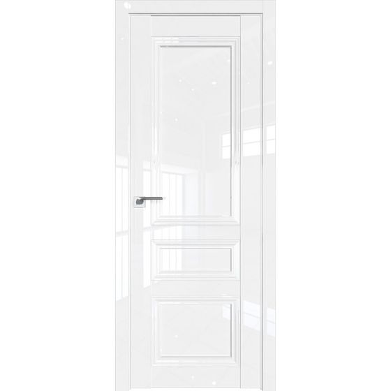 Межкомнатная дверь глянцевая Profil Doors 2.108L белый люкс глухая