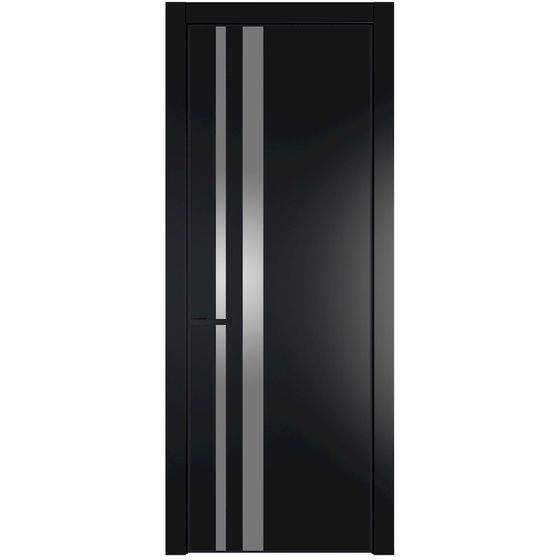 Profil Doors 20PA блэк профиль чёрный матовый стекло серебро матлак