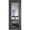 Межкомнатная дверь эмаль Profil Doors 4.5.2PD графит остеклённая