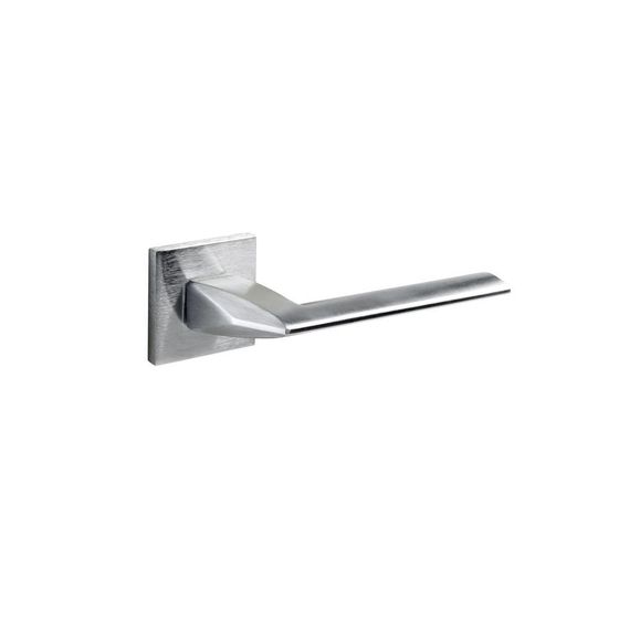 Дверная ручка Fimet for Рrofil Doors Pura на розетке 213 хром матовый