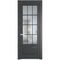 Межкомнатная дверь эмаль Profil Doors 4.2.2 (р.12) PD графит стекло матовое