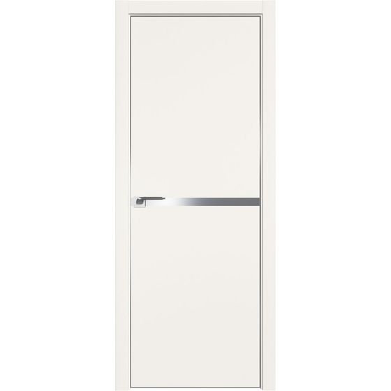 Межкомнатная дверь unilack Profil Doors 11E дарквайт с алюминиевым молдингом
