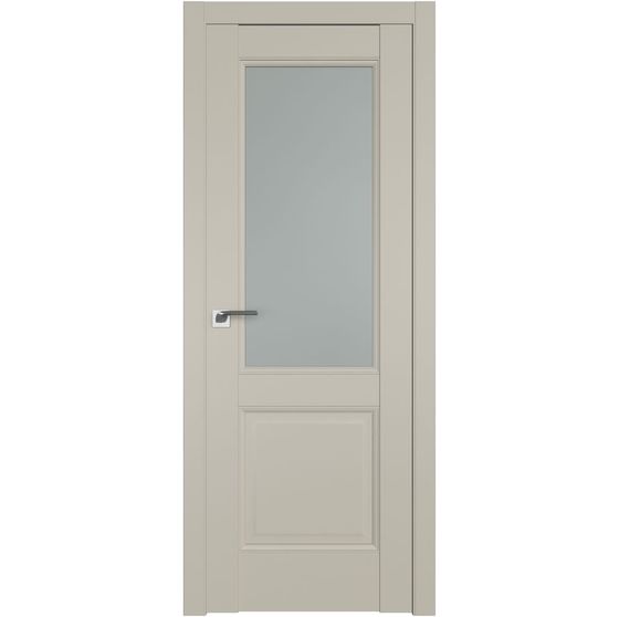 Фото межкомнатной двери unilack Profil Doors 90U шеллгрей стекло матовое