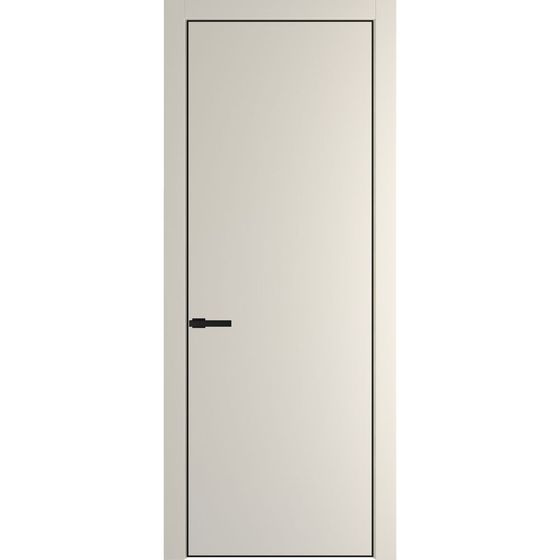 Profil Doors 1PA кремовая магнолия профиль чёрный матовый