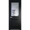 Межкомнатная дверь эмаль Profil Doors 4.5.3PD блэк остеклённая